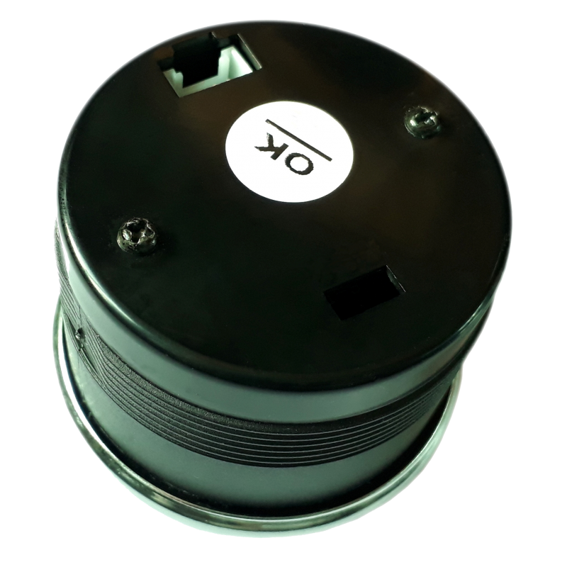 VEGA Compte-Tours 52 Mm 0-10000 Tr/min – 4/6/8 Cylindres 4 Temps, 7 Couleurs LED, Fond Noir, Allumage Électronique Moto/Voiture